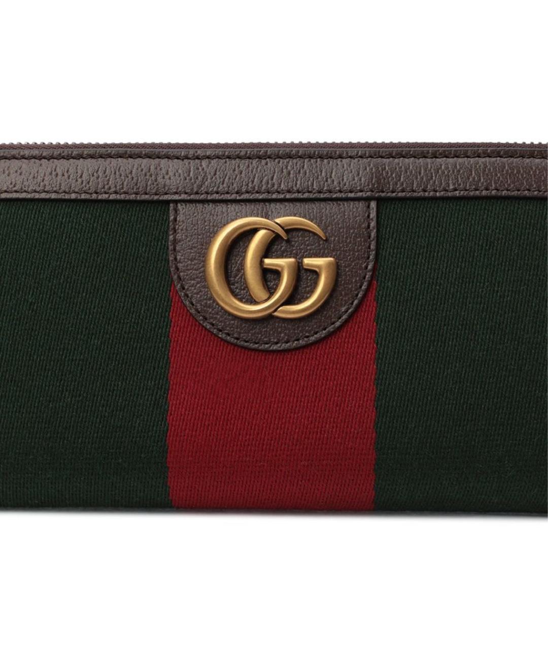 GUCCI Мульти кожаный кошелек, фото 4