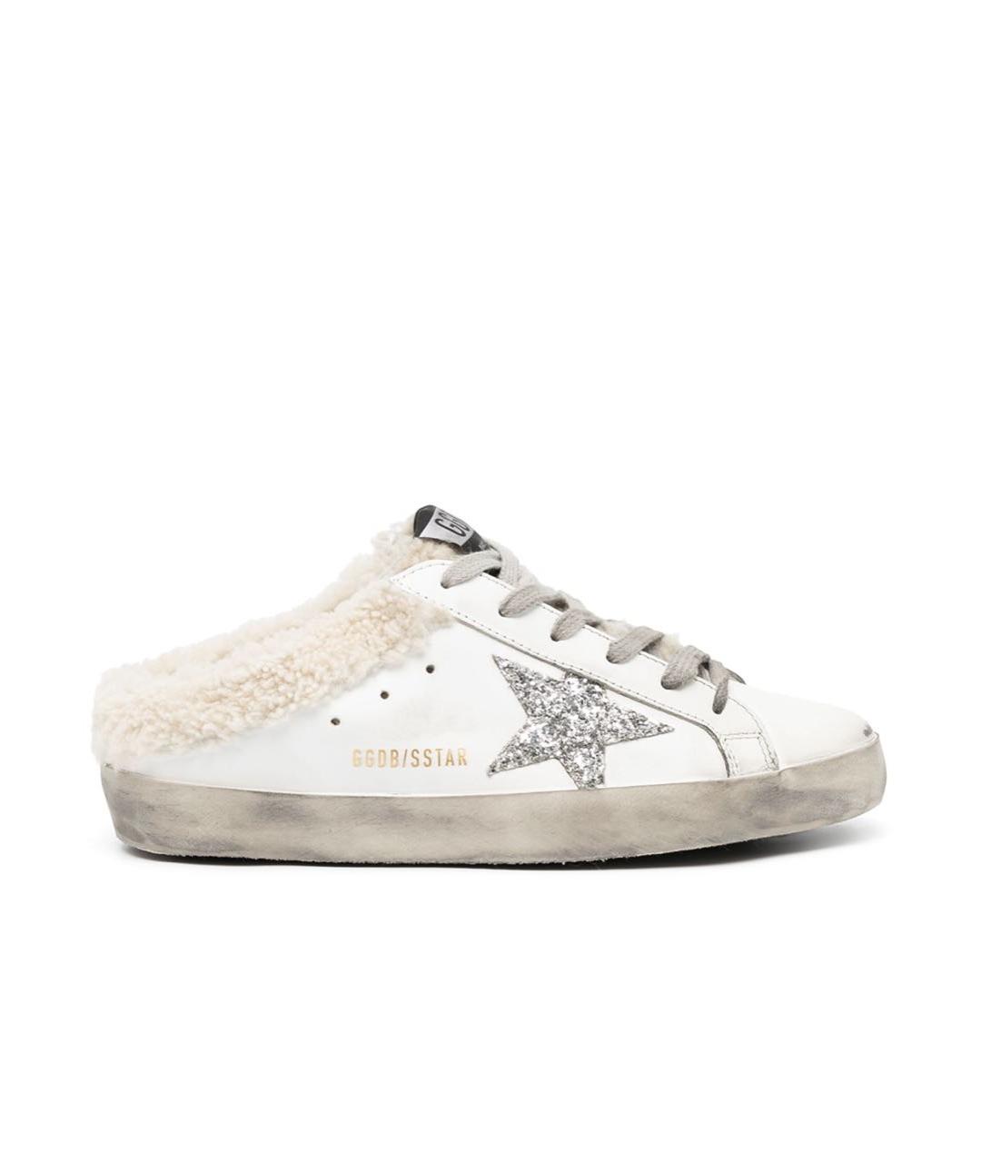 GOLDEN GOOSE DELUXE BRAND Белые кеды, фото 1