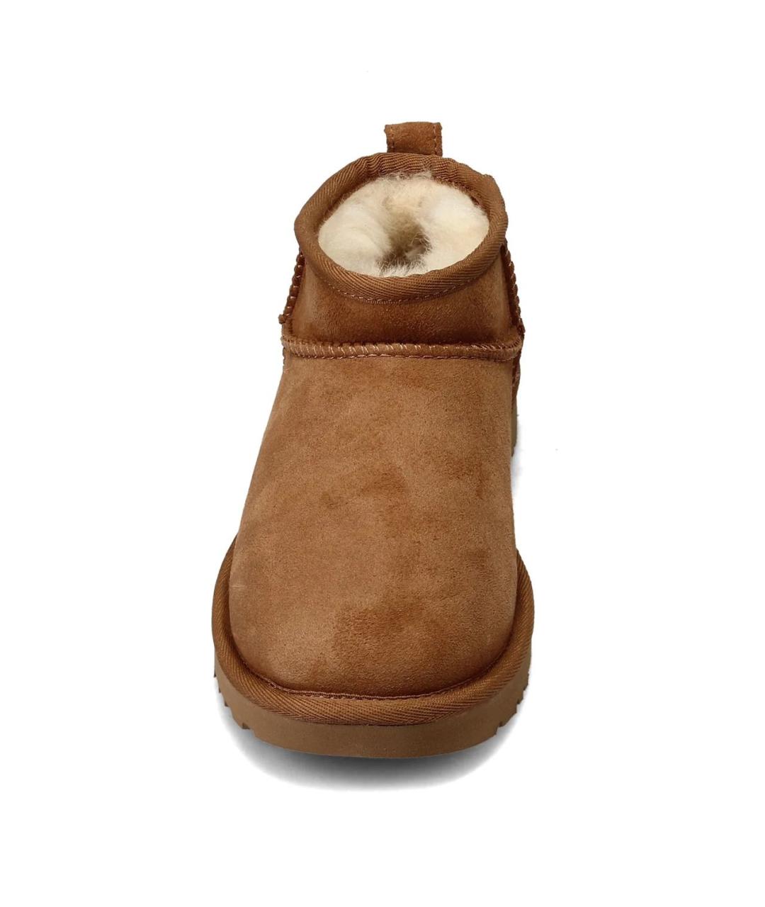 UGG AUSTRALIA Коричневые замшевые ботинки, фото 3