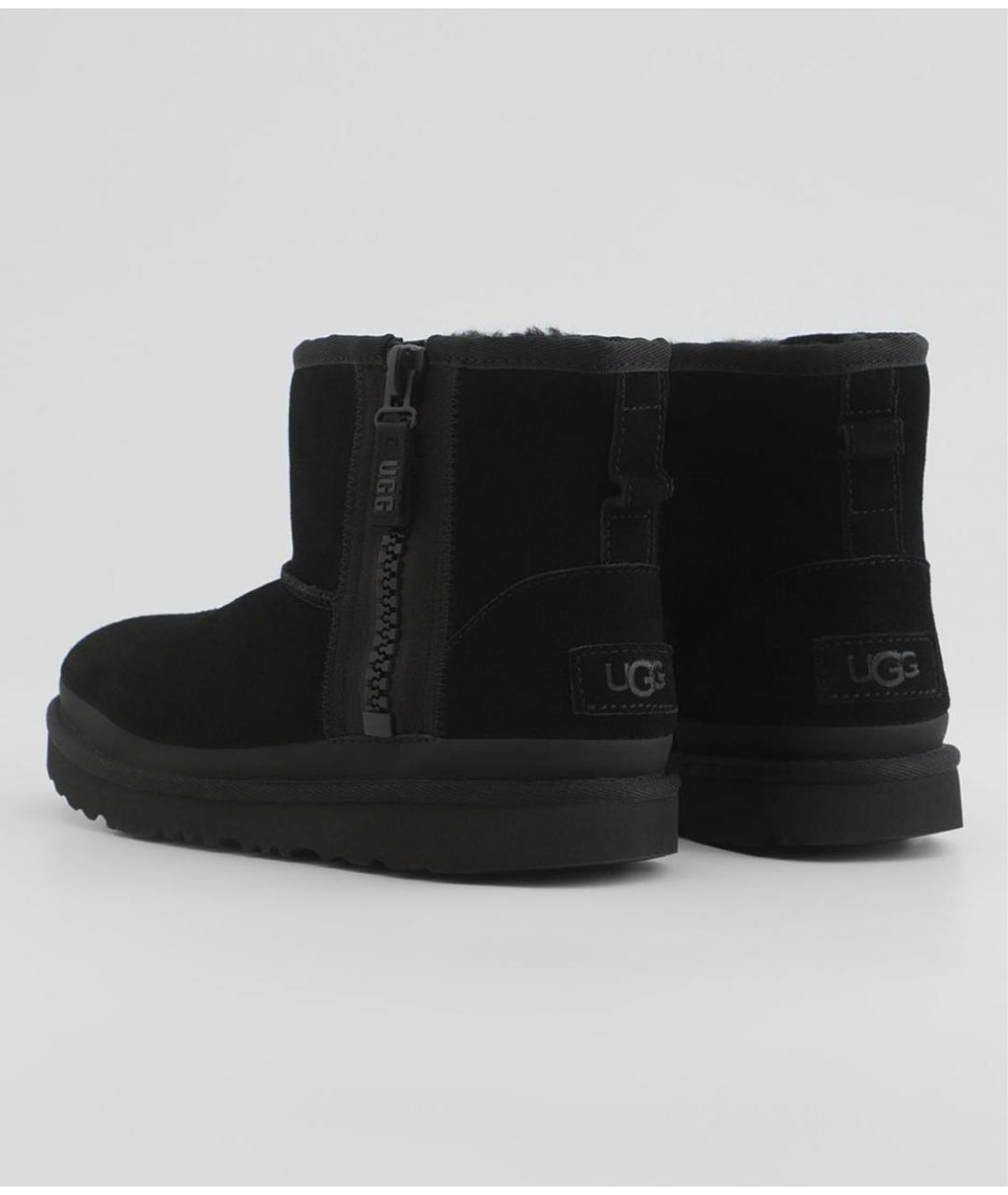 UGG AUSTRALIA KIDS Черные сапоги, фото 4