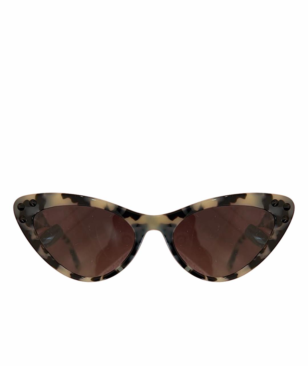 MIU MIU Пластиковые солнцезащитные очки, фото 1
