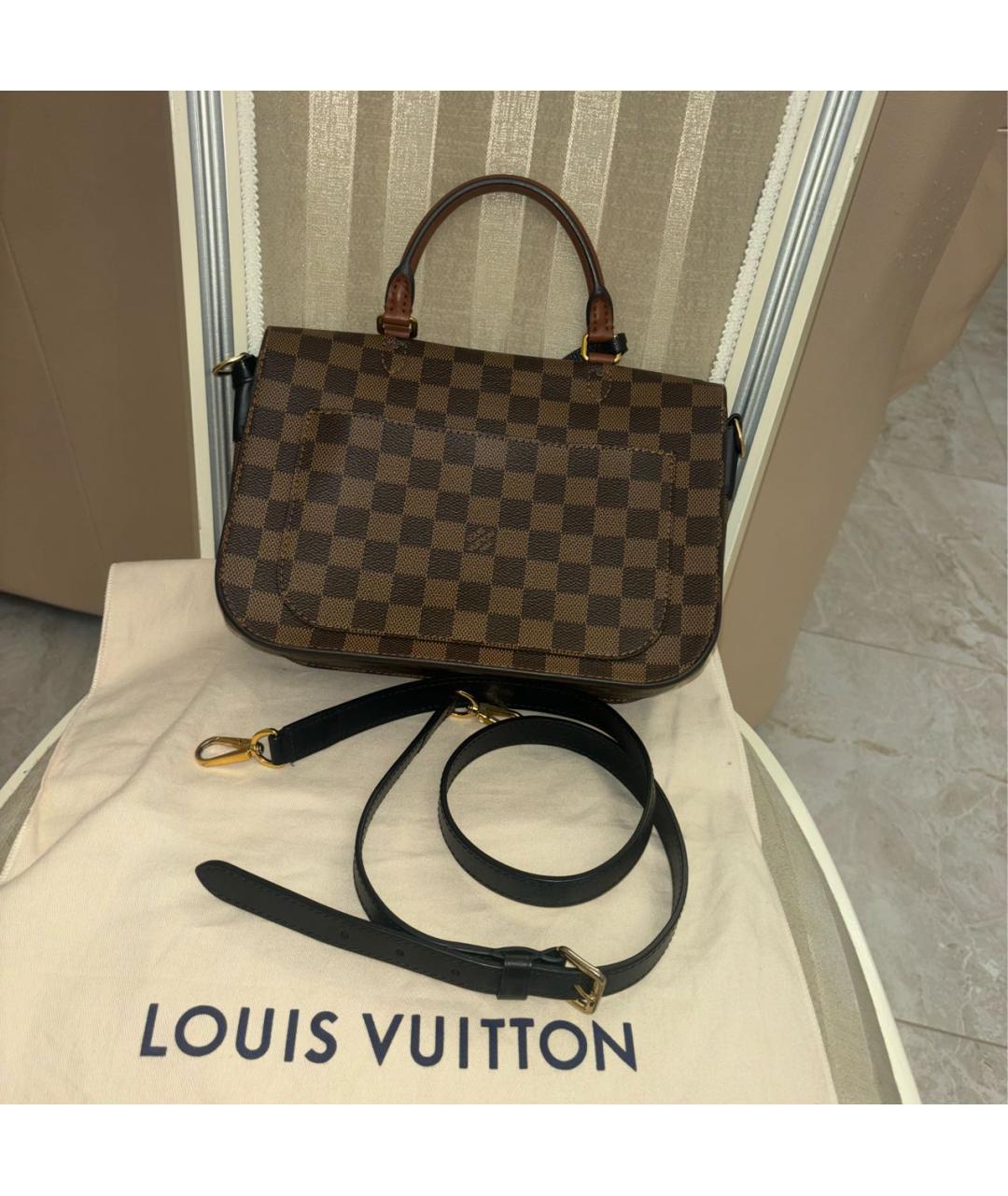 LOUIS VUITTON Коричневая сумка через плечо, фото 2