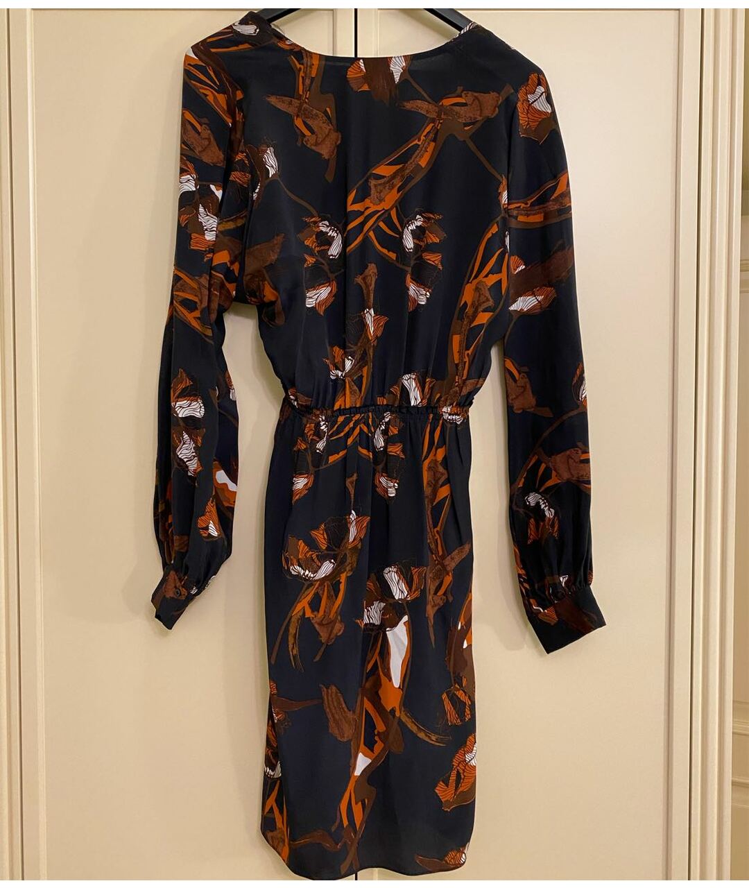 DOROTHEE SCHUMACHER Бордовое шелковое повседневное платье, фото 3