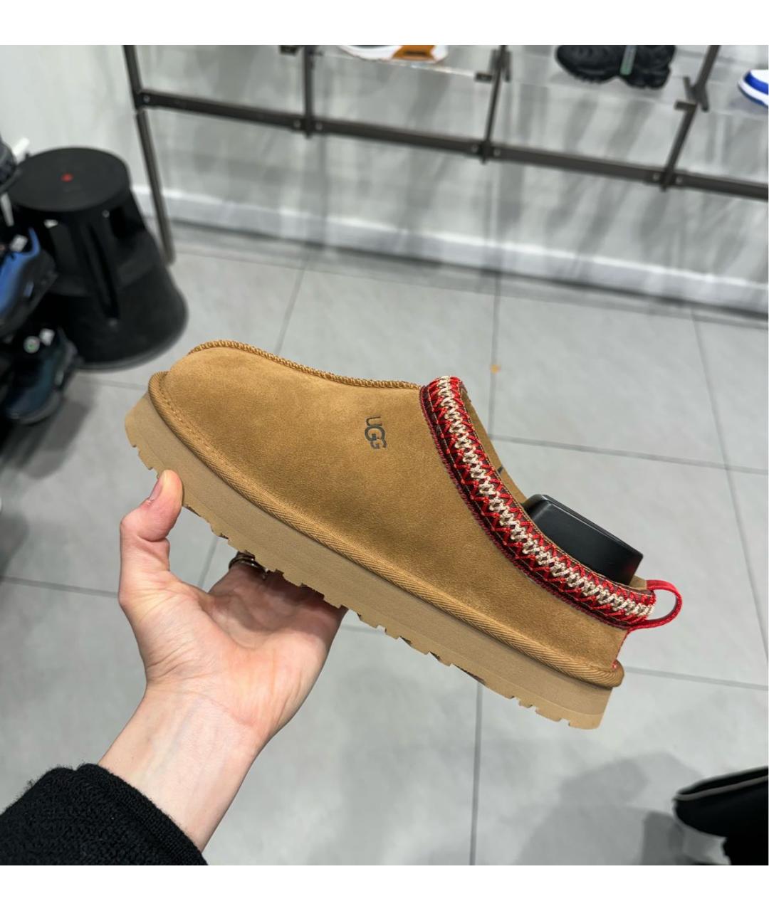 UGG AUSTRALIA Коричневые мюли, фото 3