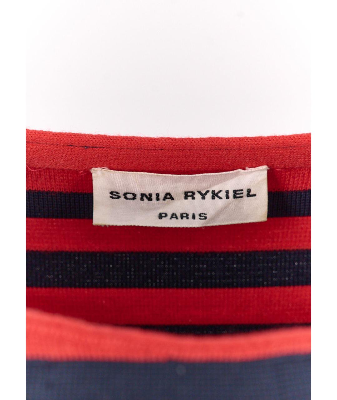 SONIA RYKIEL Красный полиэстеровый жакет/пиджак, фото 3