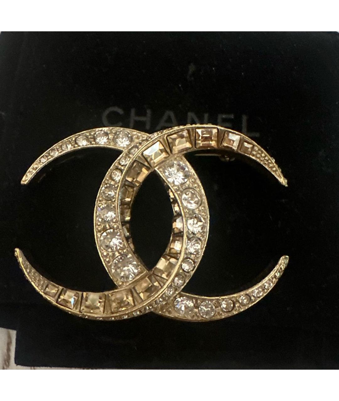 CHANEL Золотая позолоченная булавка / брошь, фото 5