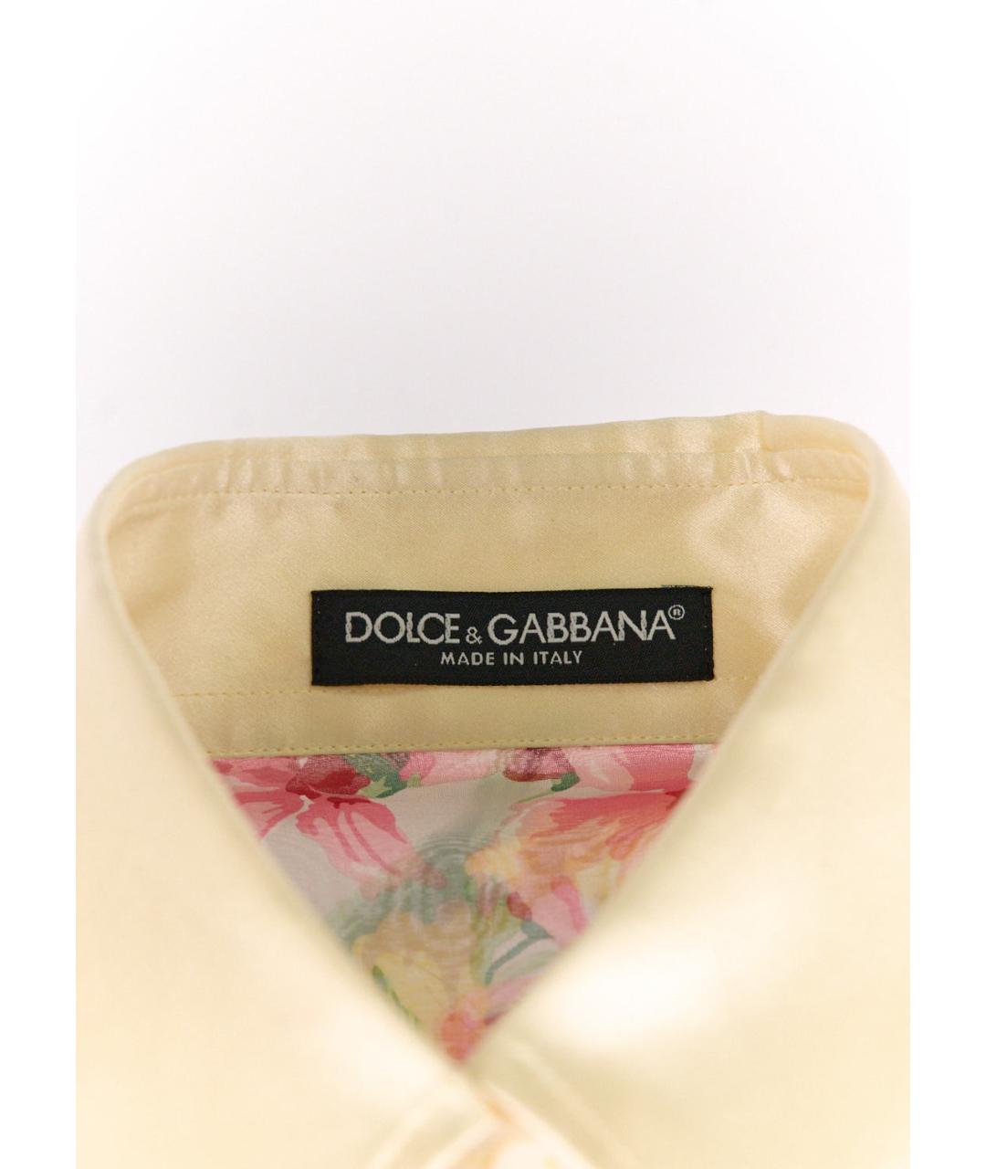 DOLCE&GABBANA Мульти шелковая блузы, фото 3