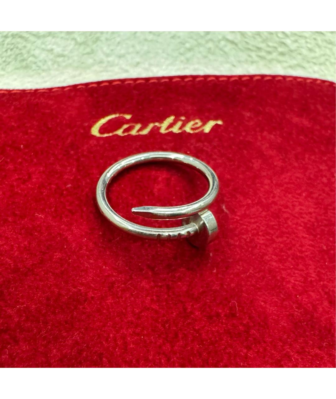 CARTIER Серебряное кольцо из белого золота, фото 4