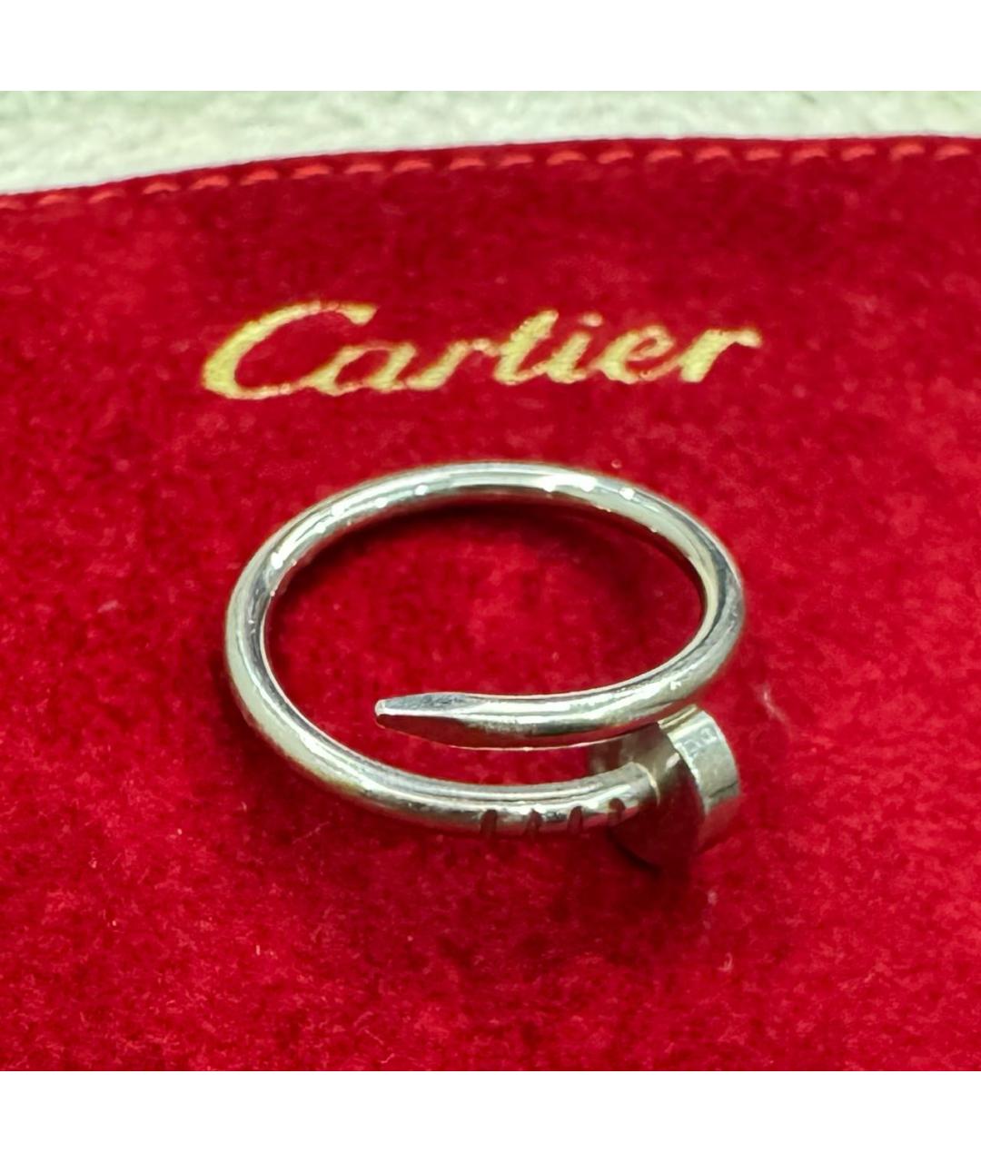 CARTIER Серебряное кольцо из белого золота, фото 3