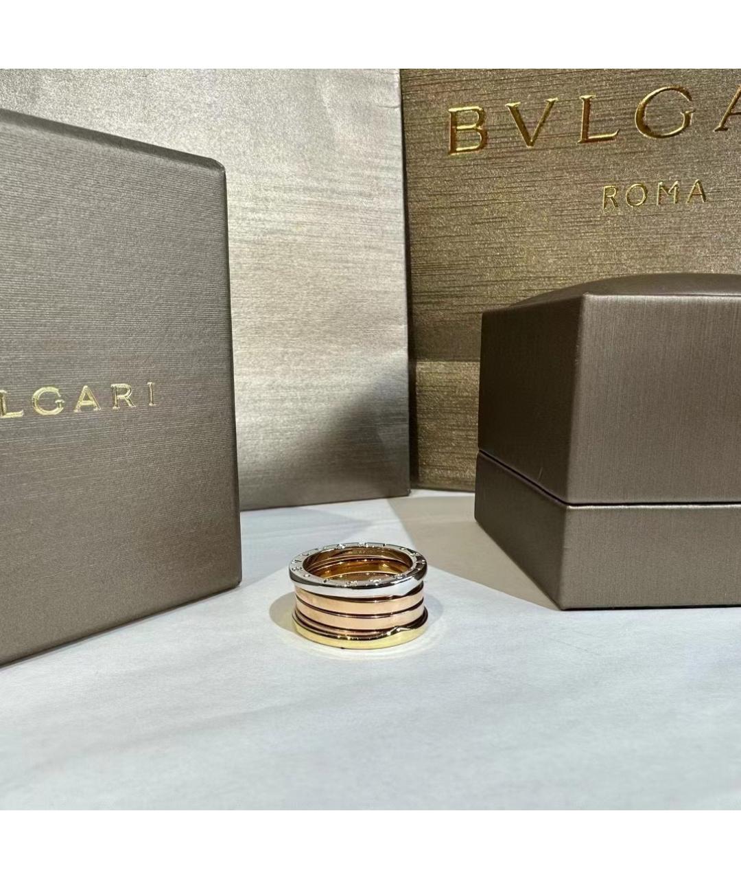 BVLGARI Золотое кольцо из желтого золота, фото 4