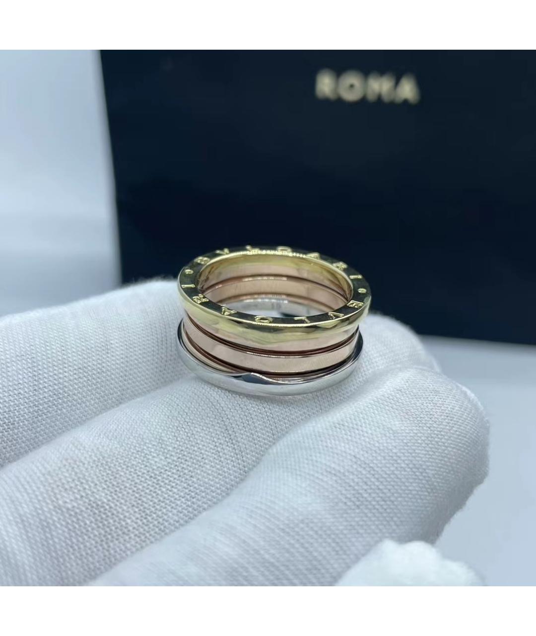 BVLGARI Золотое кольцо из желтого золота, фото 8