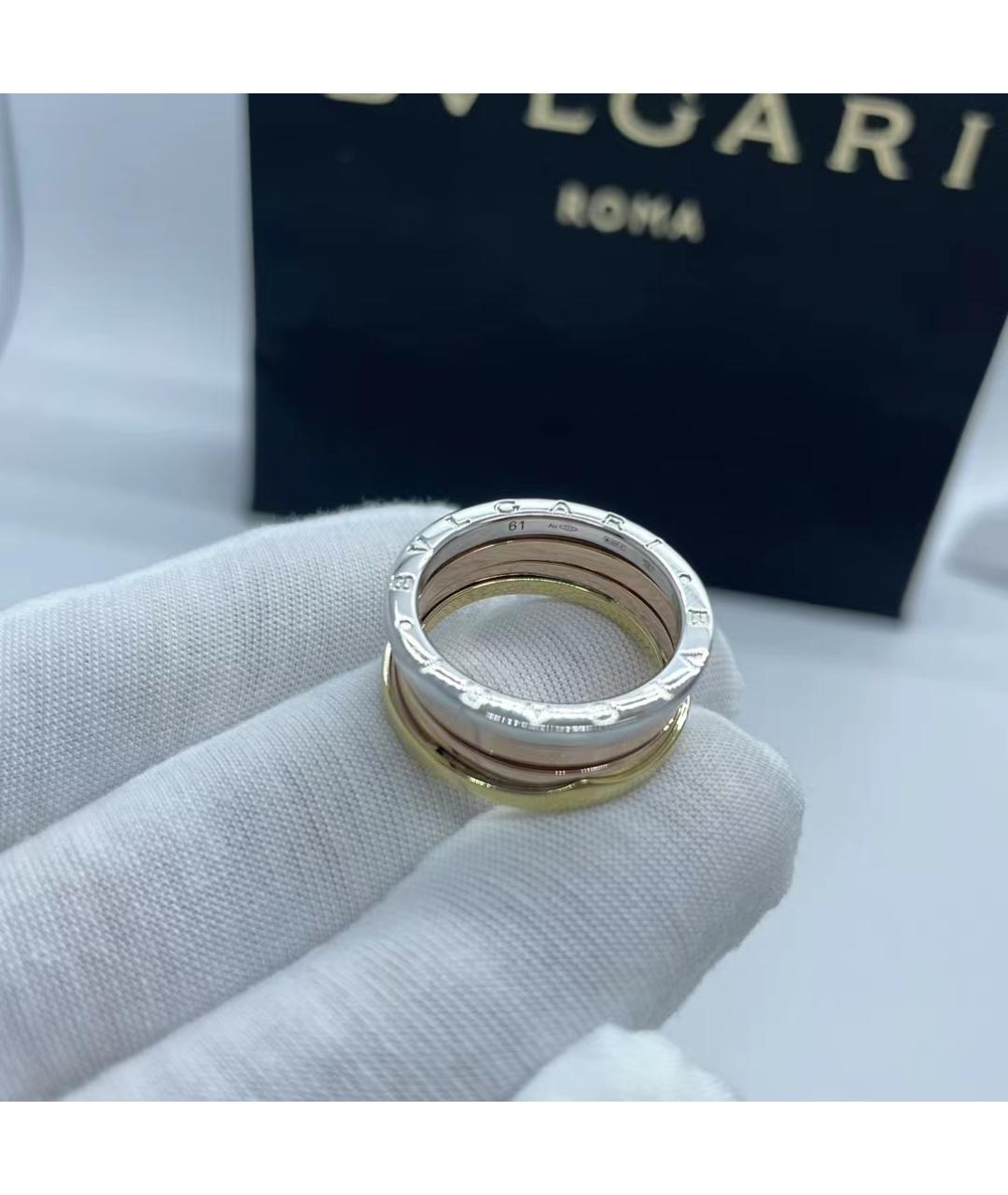 BVLGARI Золотое кольцо из желтого золота, фото 7