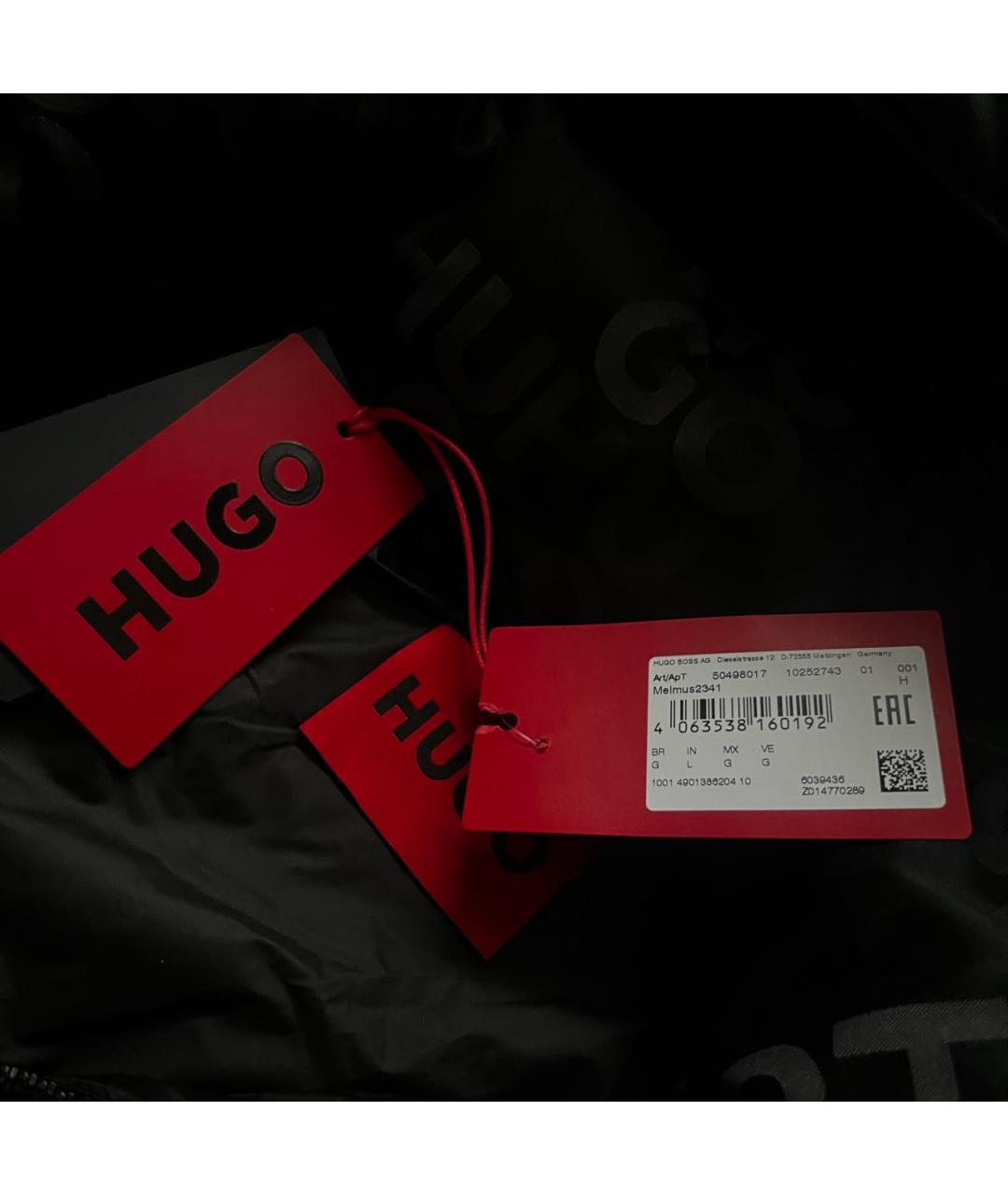 HUGO BOSS Черный пуховик, фото 3