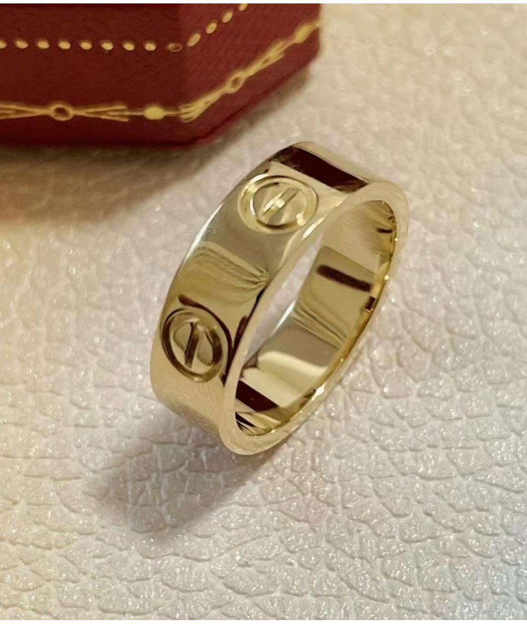 CARTIER Кольцо из желтого золота, фото 5