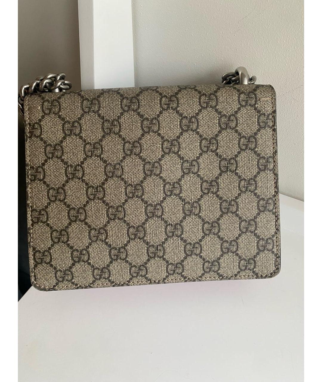 GUCCI Коричневая сумка через плечо, фото 2