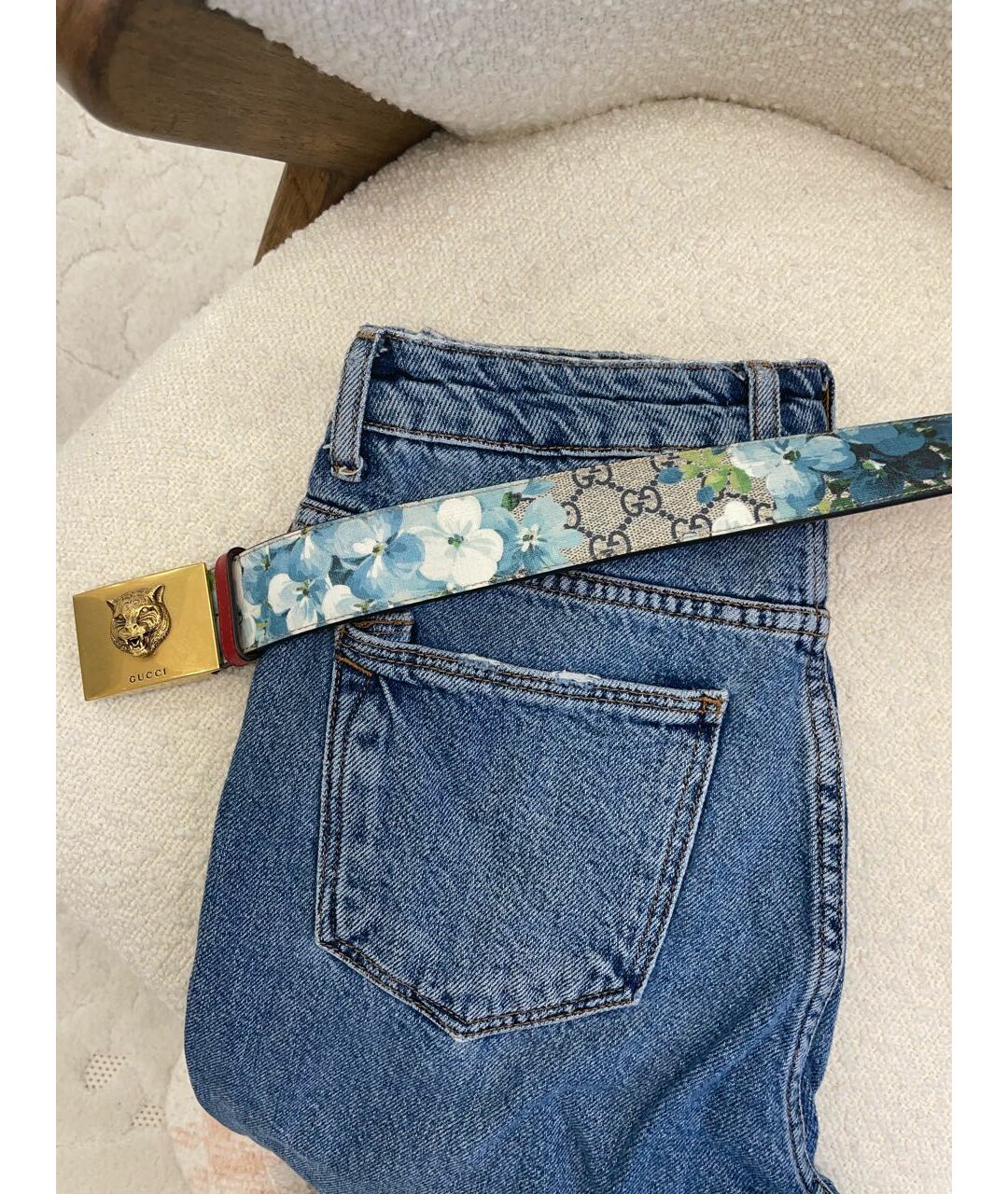 GUCCI Мульти кожаный ремень, фото 6