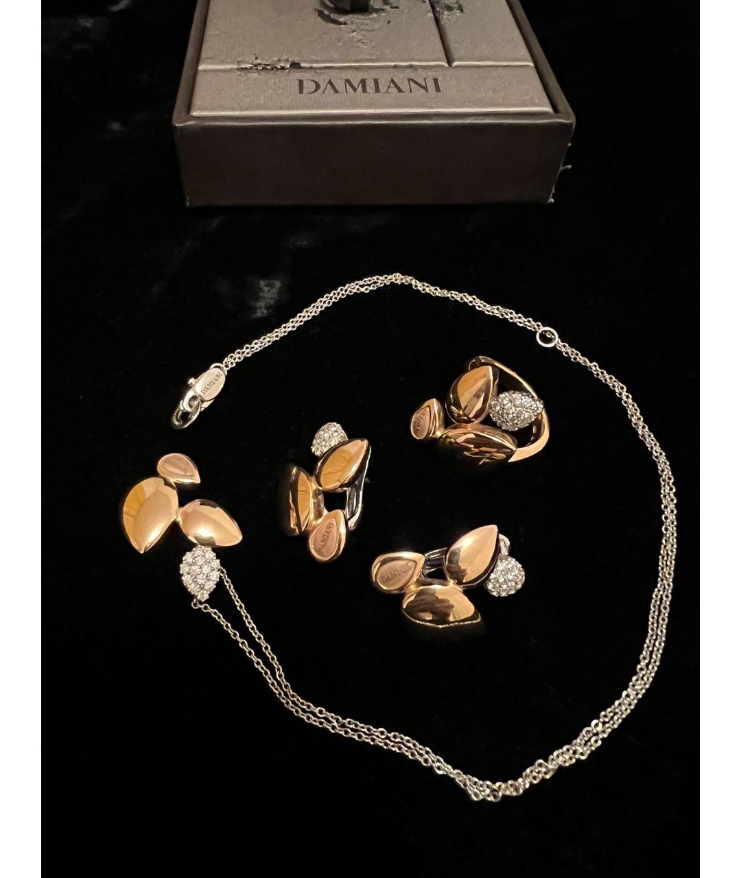 DAMIANI Золотой комплект из розового золота, фото 3