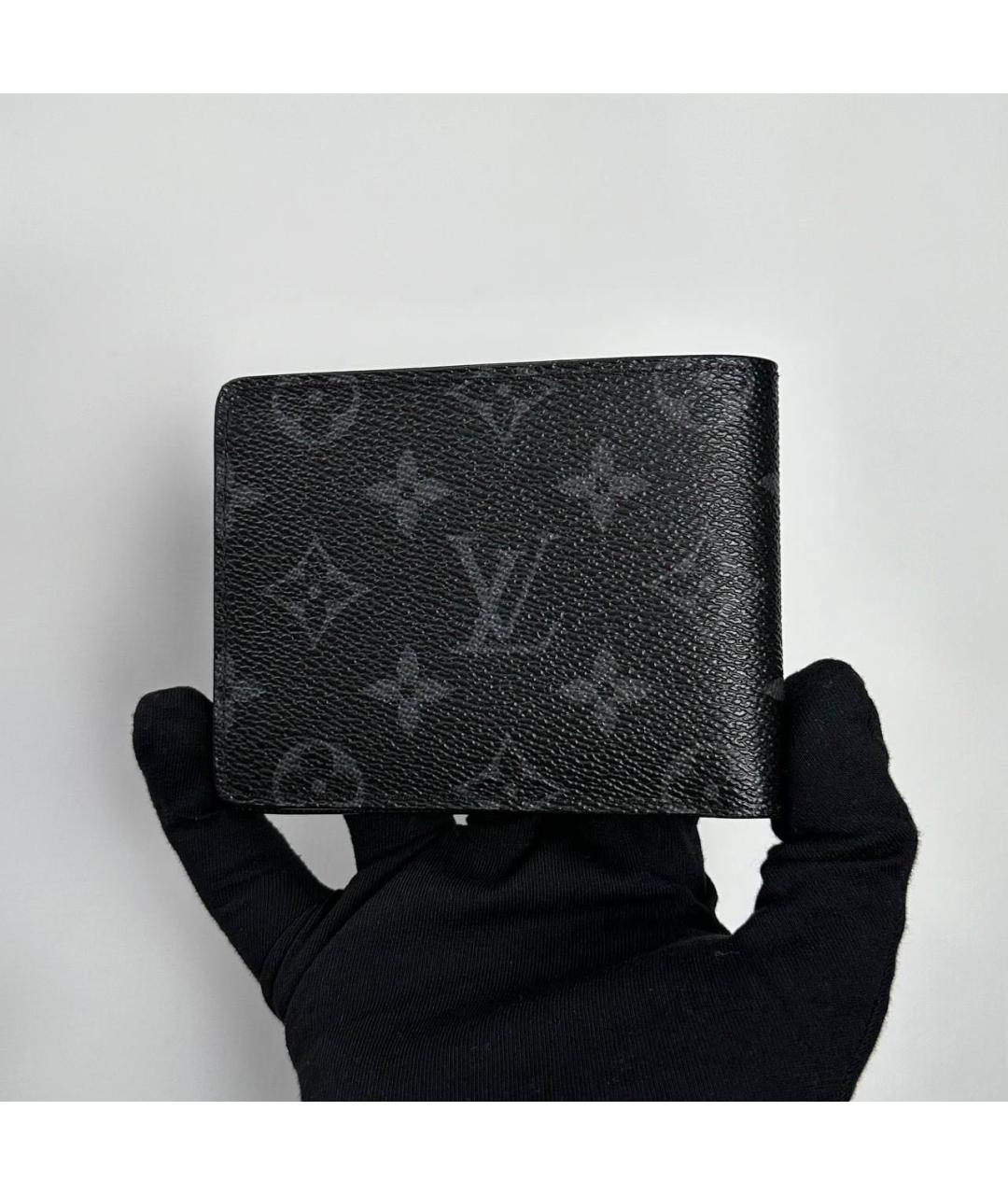 LOUIS VUITTON Черный кошелек, фото 2