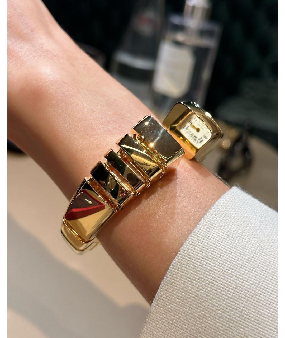 CARTIER Золотые часы из желтого золота, фото 2