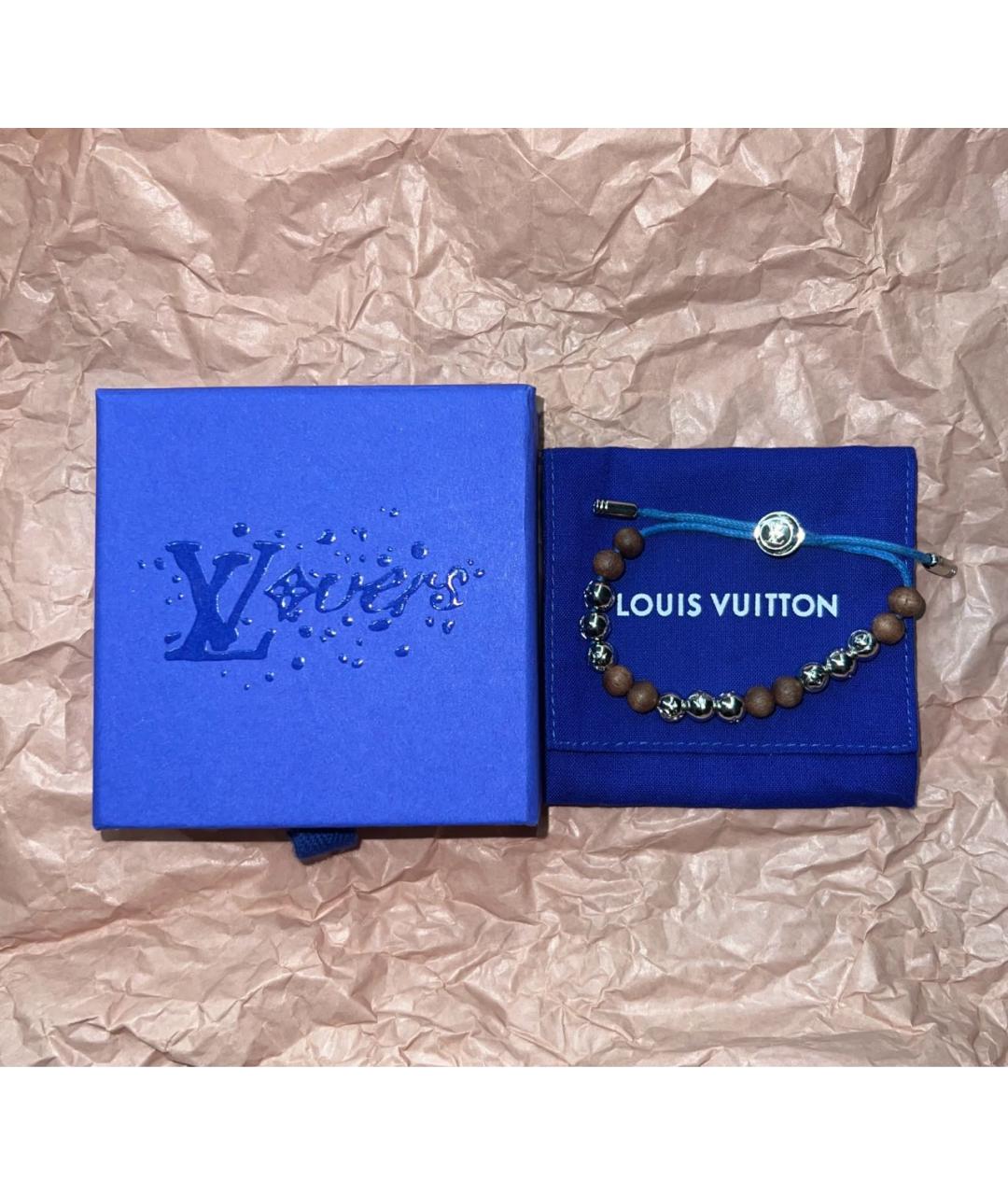 LOUIS VUITTON Мульти латунный браслет, фото 8