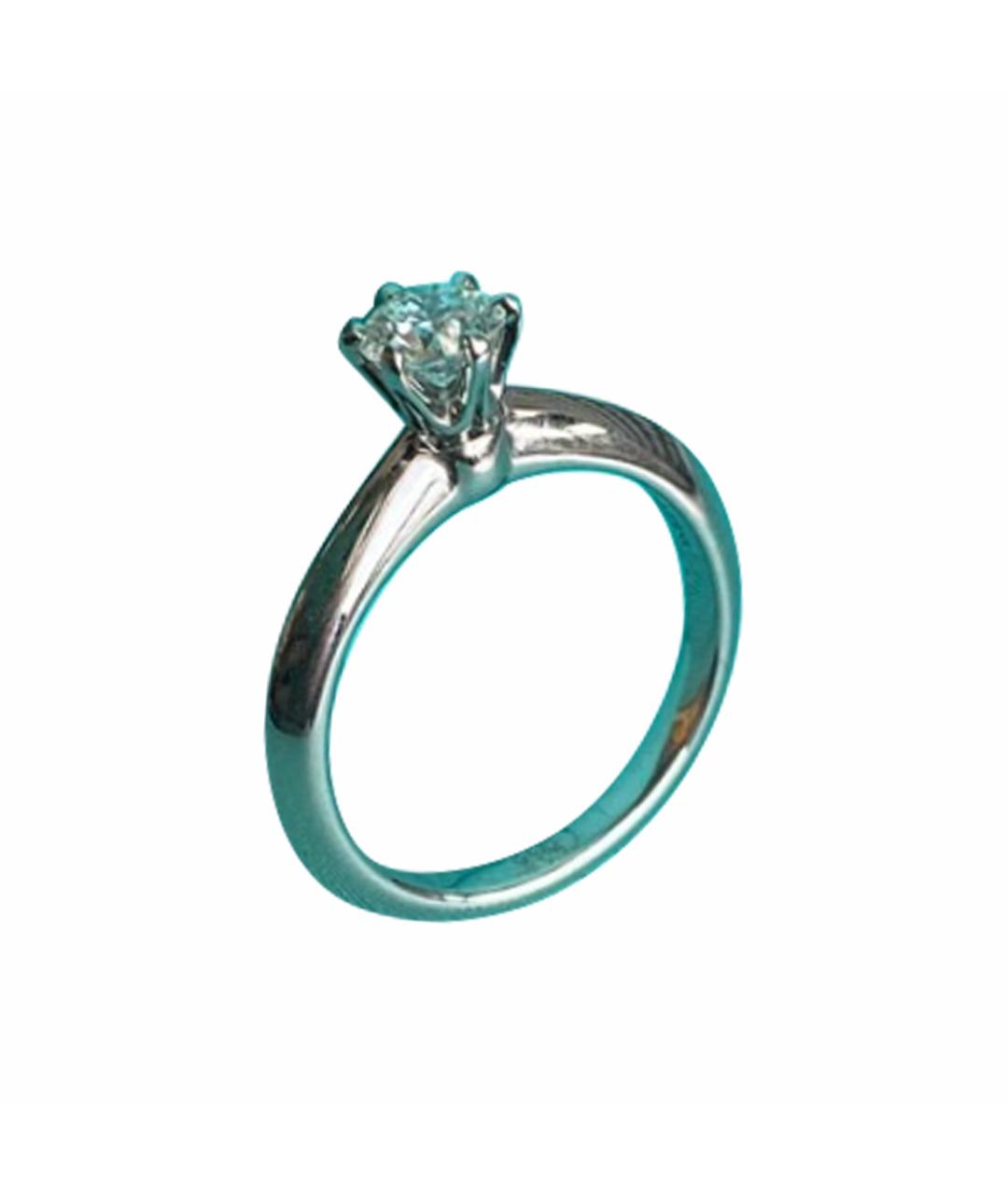 TIFFANY&CO Серебряное платиновое кольцо, фото 1