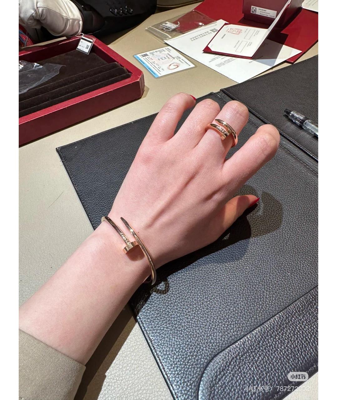 CARTIER Золотое кольцо из розового золота, фото 5