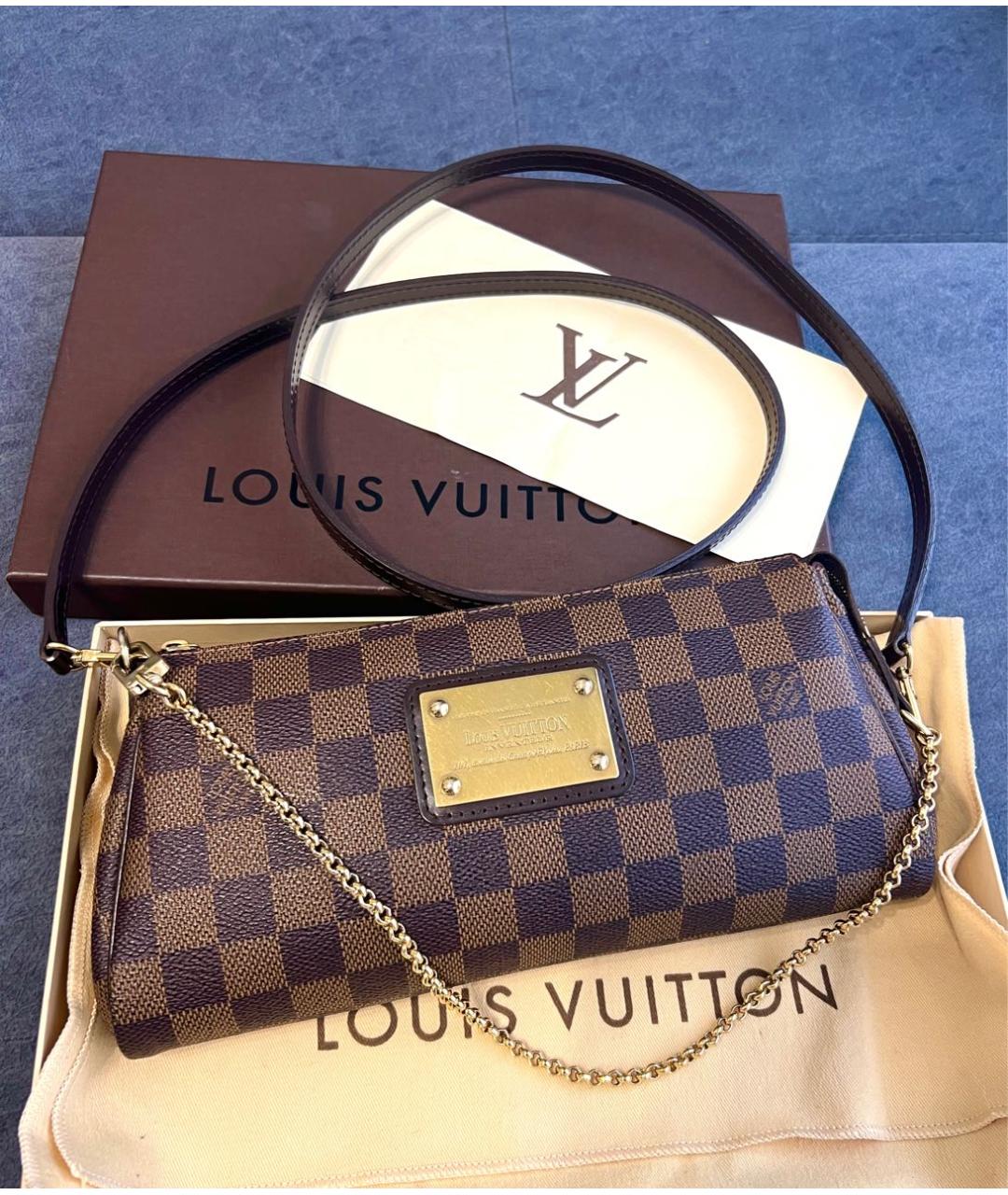 LOUIS VUITTON Коричневая сумка через плечо, фото 2