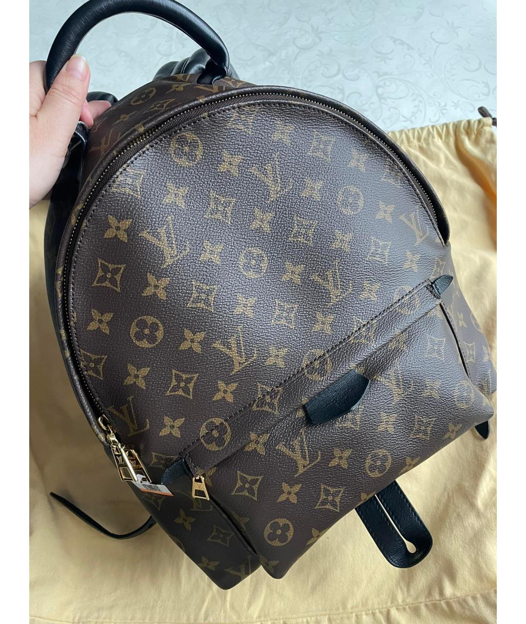 LOUIS VUITTON Коричневый рюкзак, фото 2