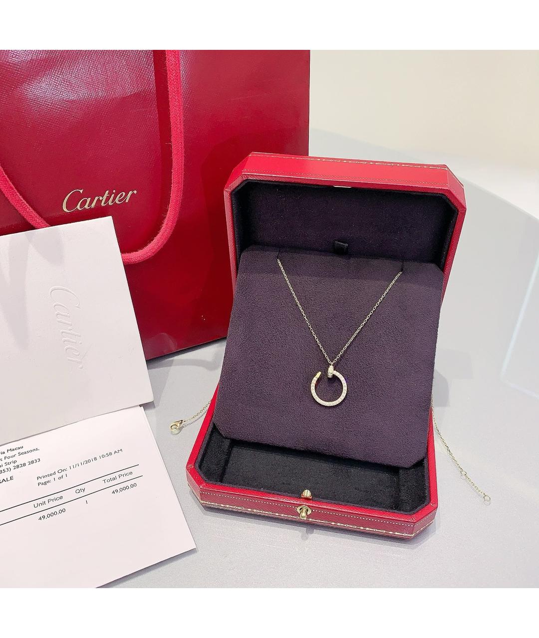 CARTIER Золотая подвеска из желтого золота, фото 2