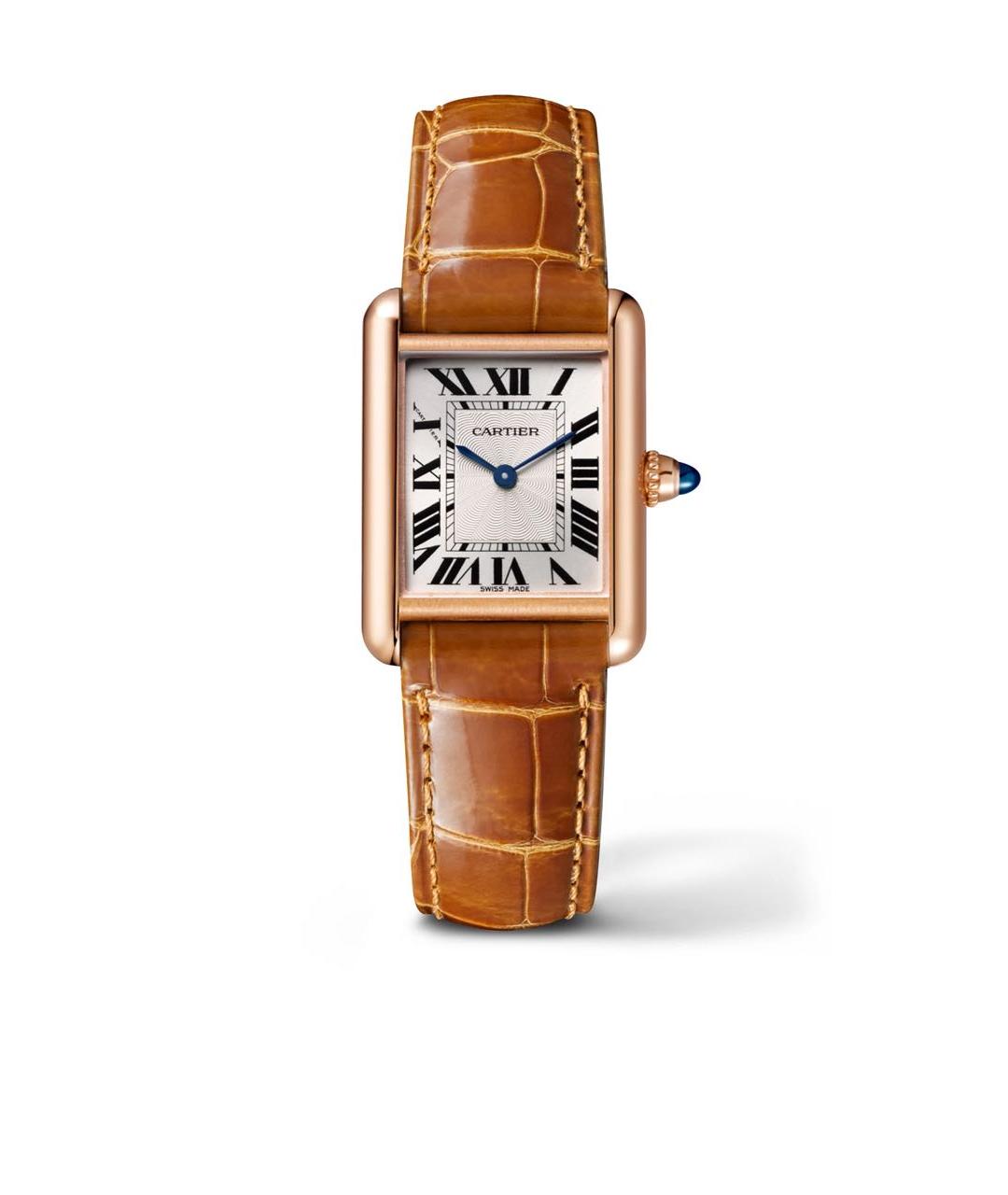 CARTIER Коричневые часы, фото 3