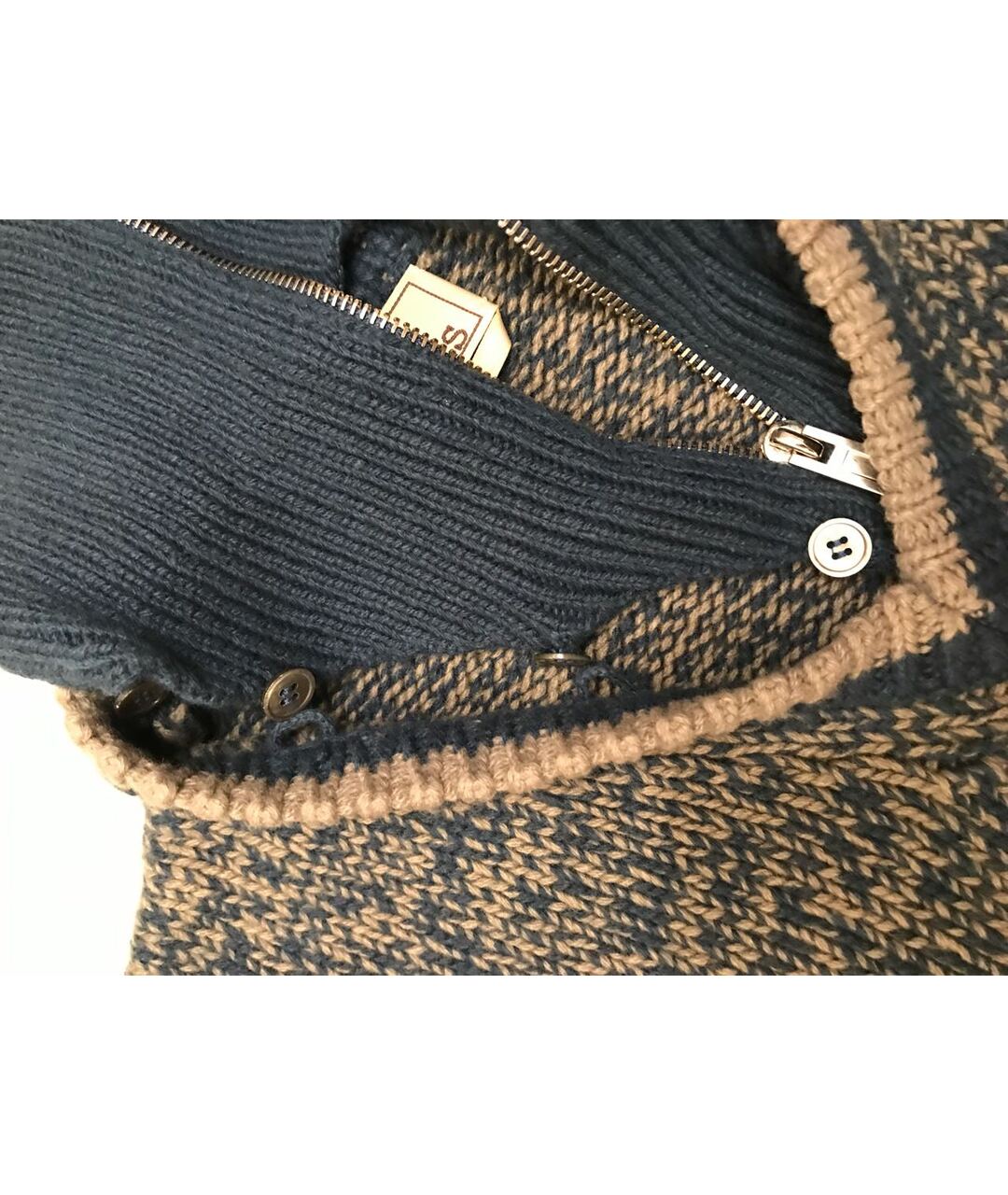 HERMES PRE-OWNED Синий кашемировый джемпер / свитер, фото 8