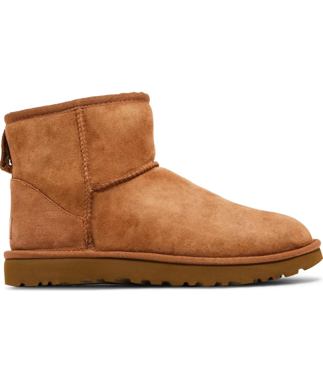 UGG AUSTRALIA Бежевые замшевые ботинки, фото 1