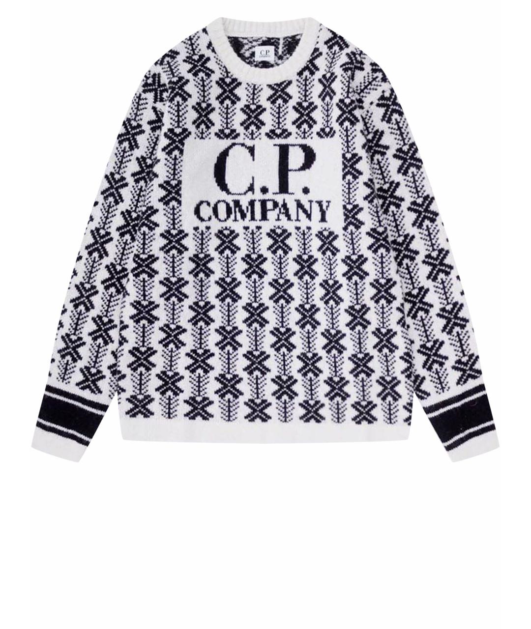 CP COMPANY Белый шерстяной джемпер / свитер, фото 1