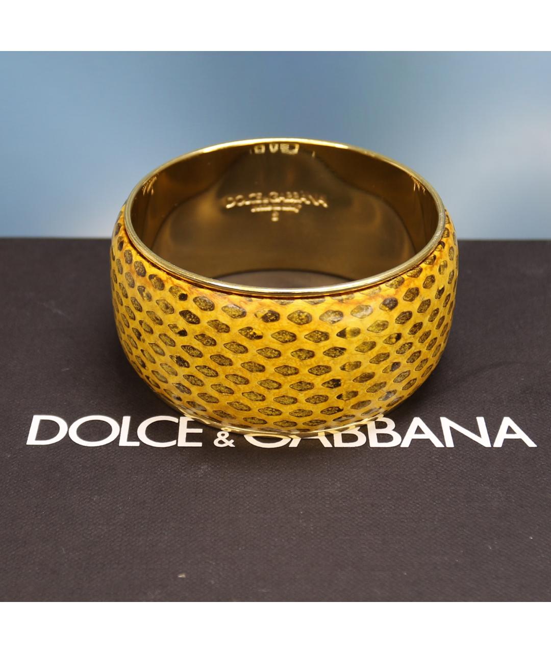 DOLCE&GABBANA Золотой браслет, фото 3