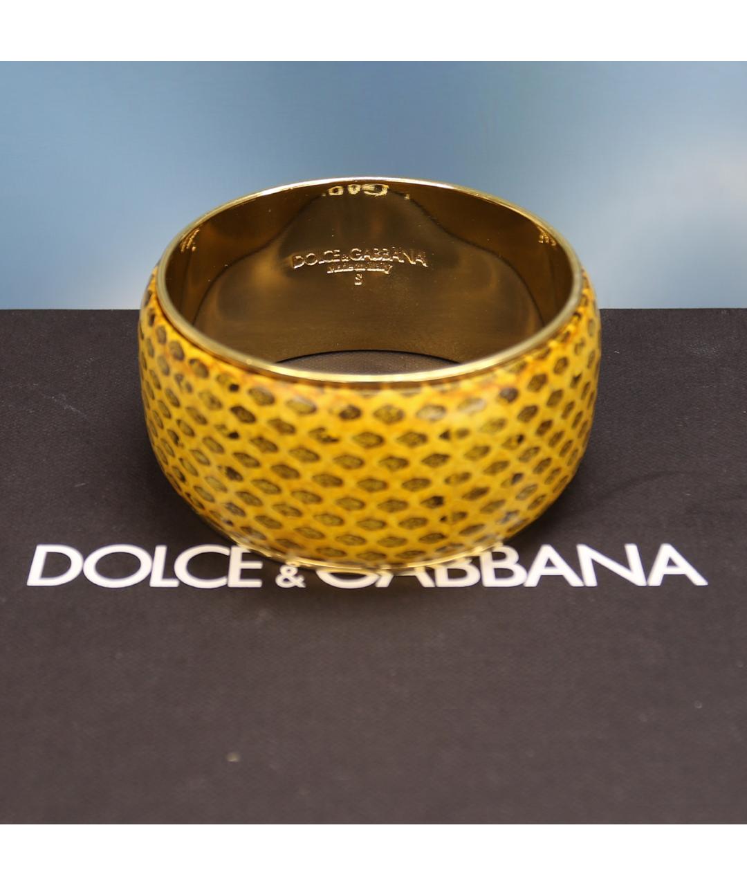 DOLCE&GABBANA Золотой браслет, фото 4