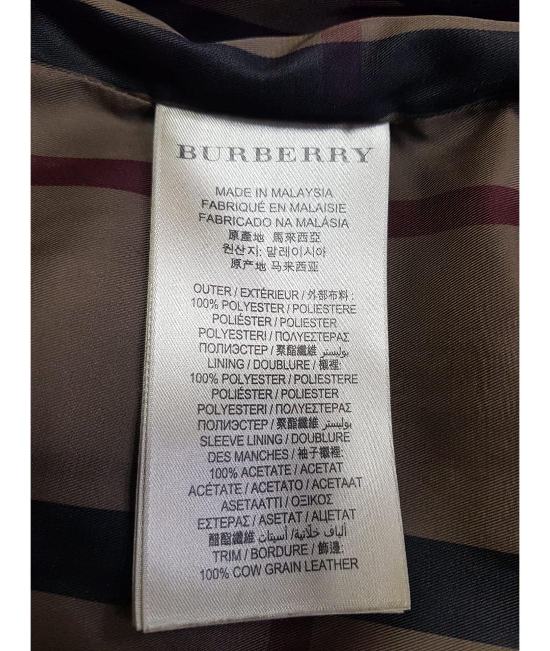 BURBERRY Хаки жилетка, фото 8