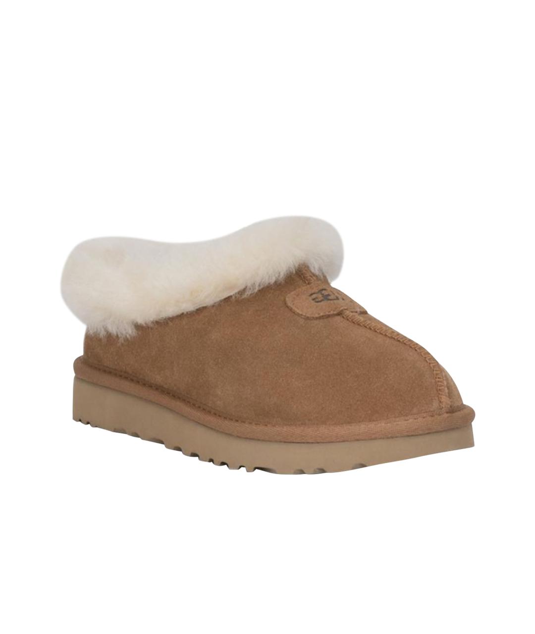 UGG AUSTRALIA Коричневые замшевые полусапоги, фото 1