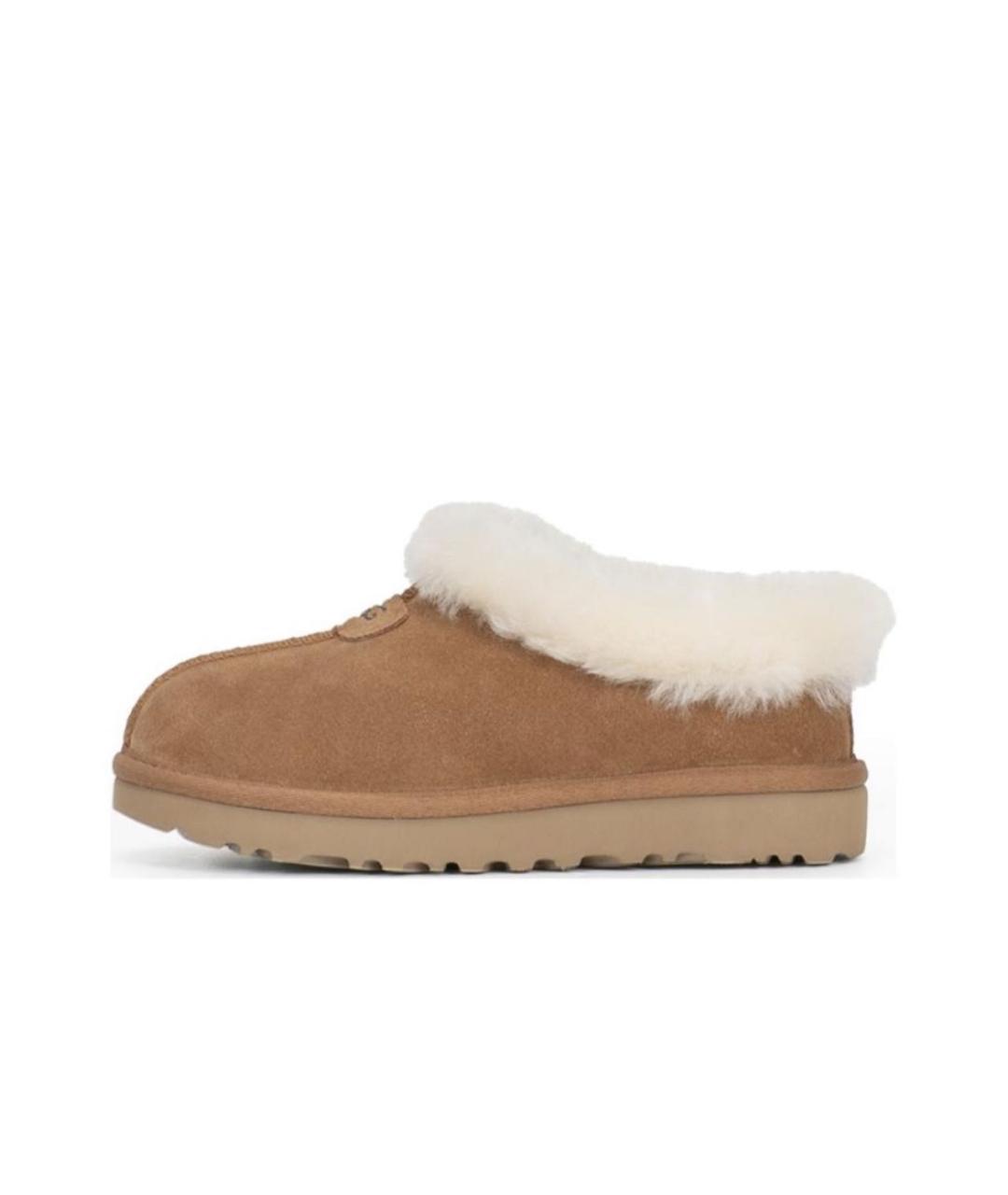 UGG AUSTRALIA Коричневые замшевые полусапоги, фото 2