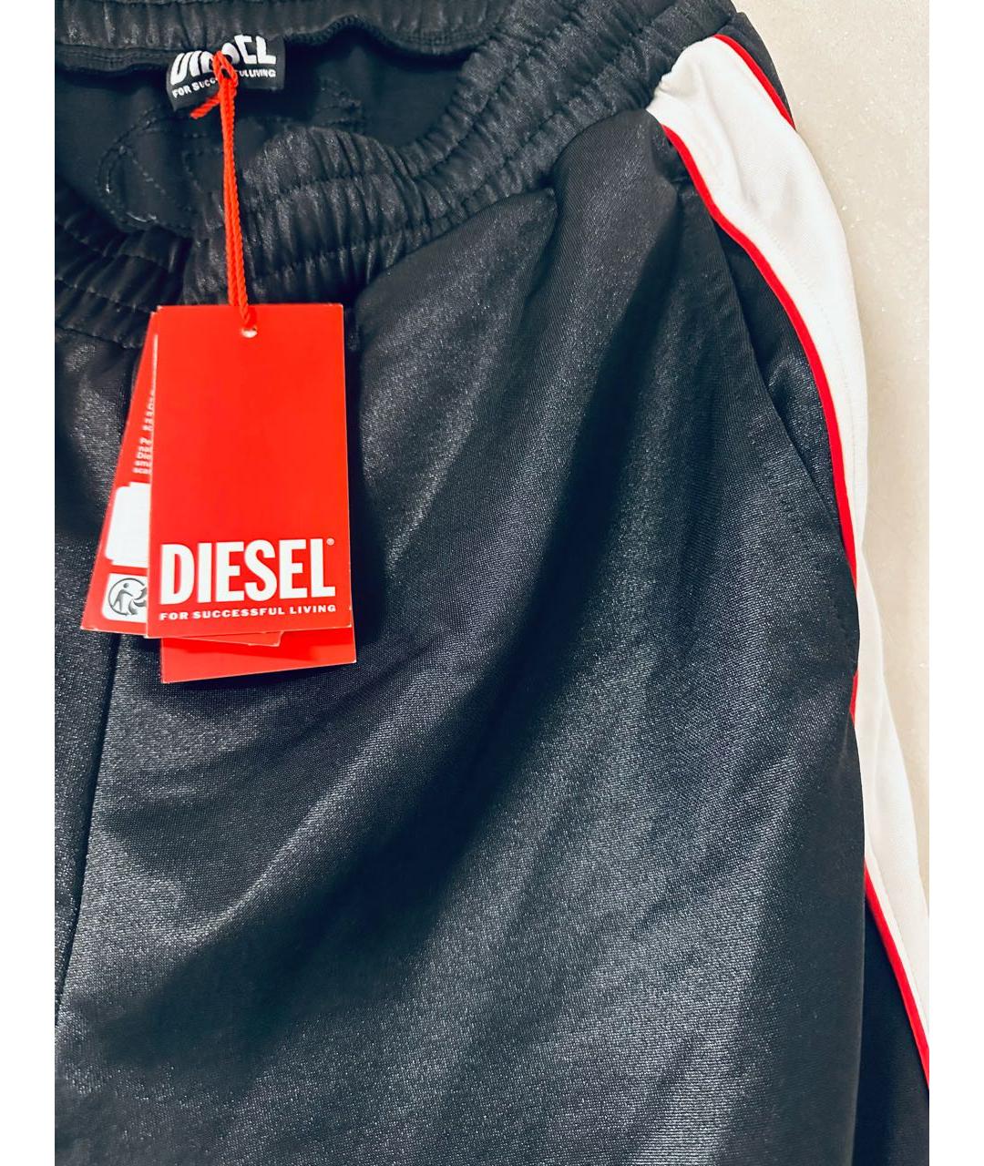 DIESEL Черный полиэстеровый спортивный костюм, фото 4