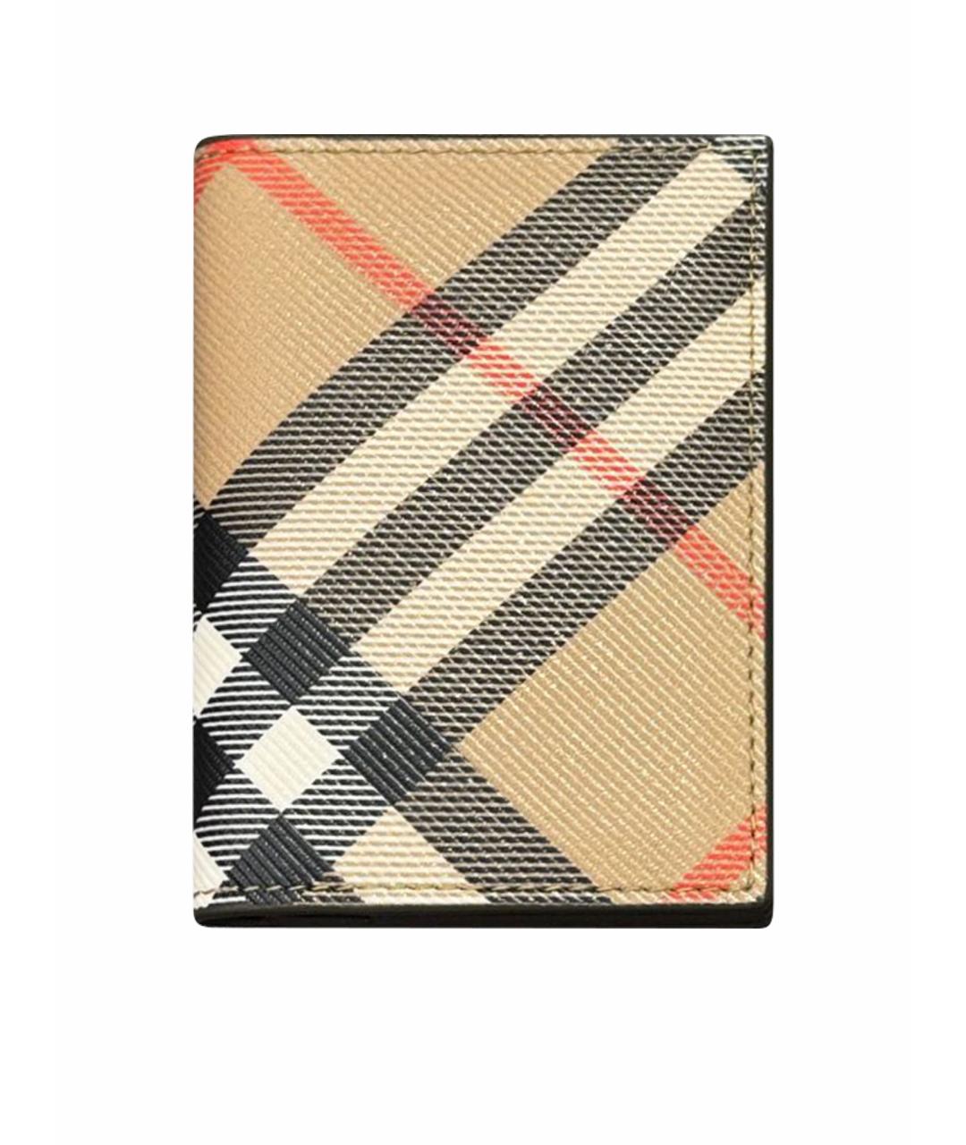 BURBERRY Кожаный кардхолдер, фото 1