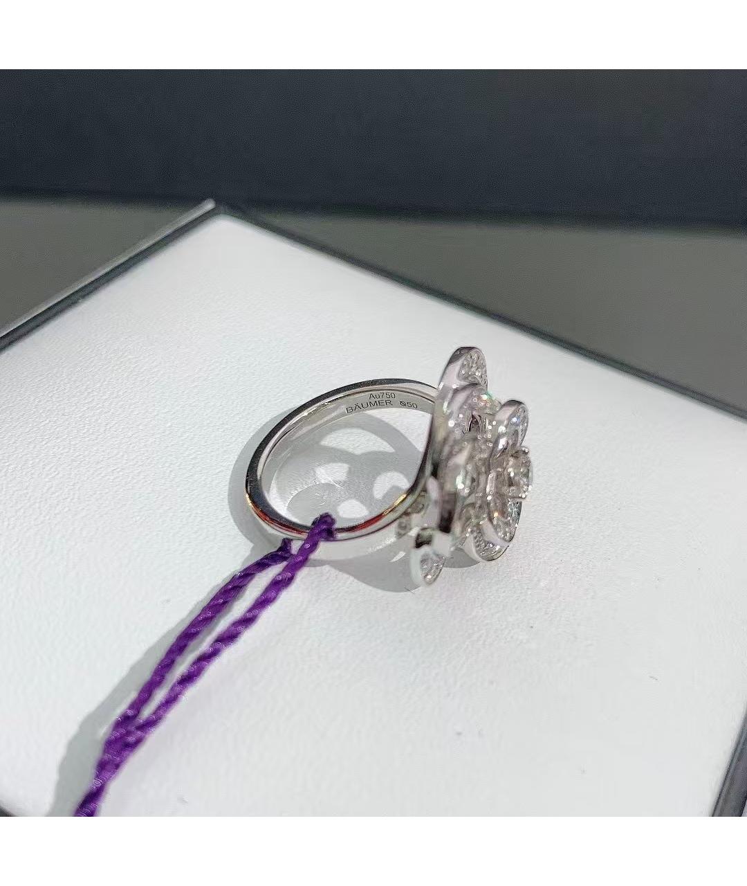 CHANEL Серебряное кольцо из белого золота, фото 4