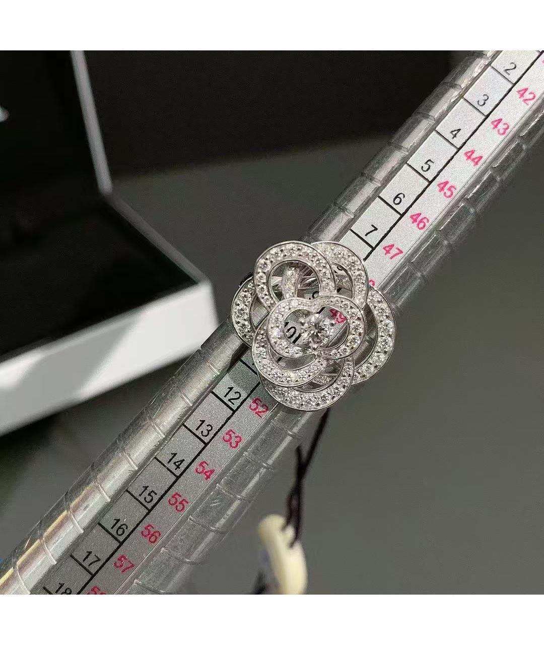 CHANEL Серебряное кольцо из белого золота, фото 6