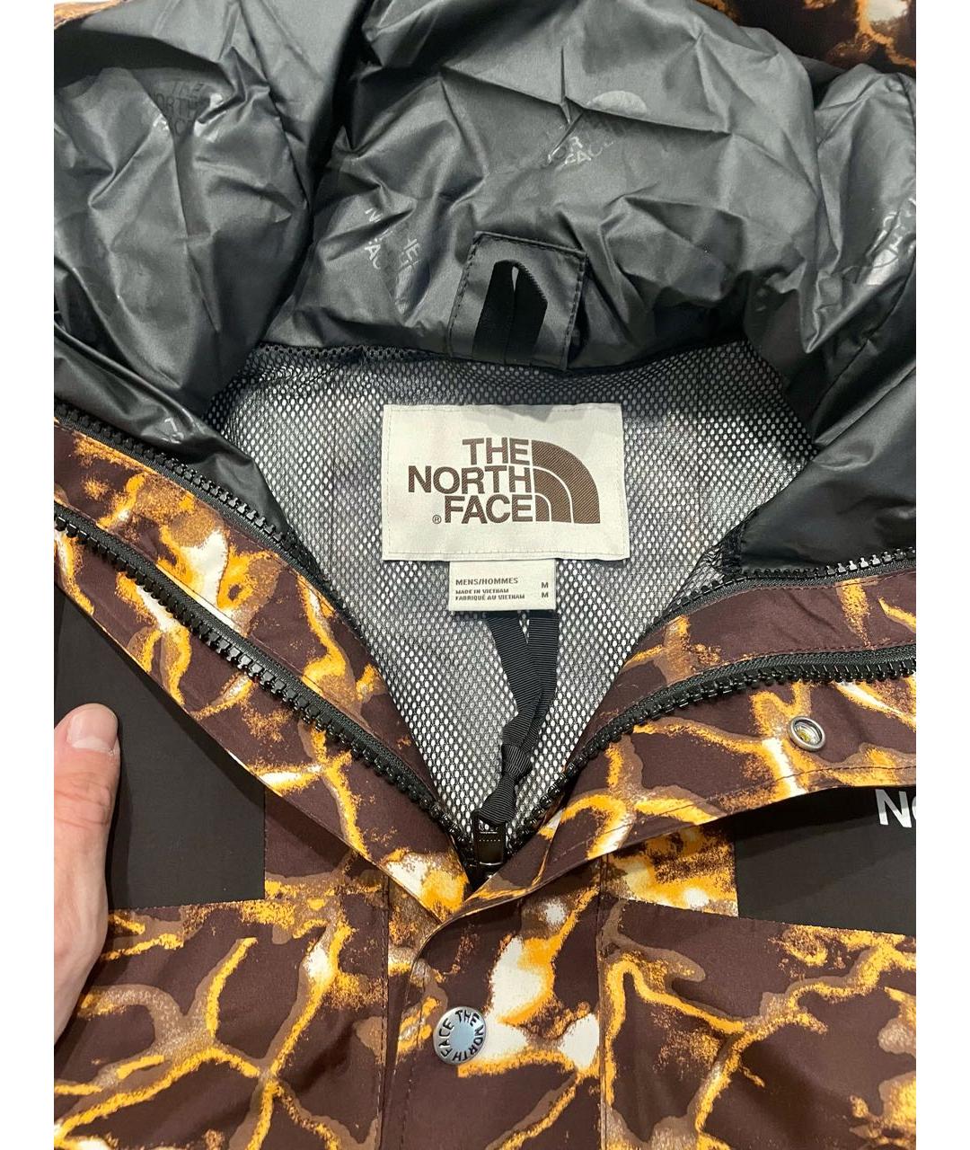 THE NORTH FACE Коричневая синтетическая куртка, фото 2