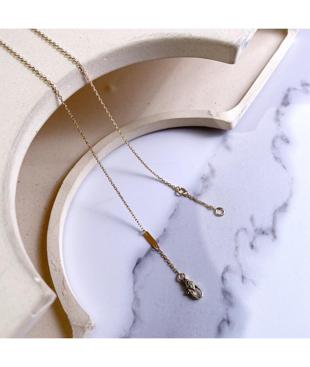 VAN CLEEF & ARPELS Белая подвеска из желтого золота, фото 5