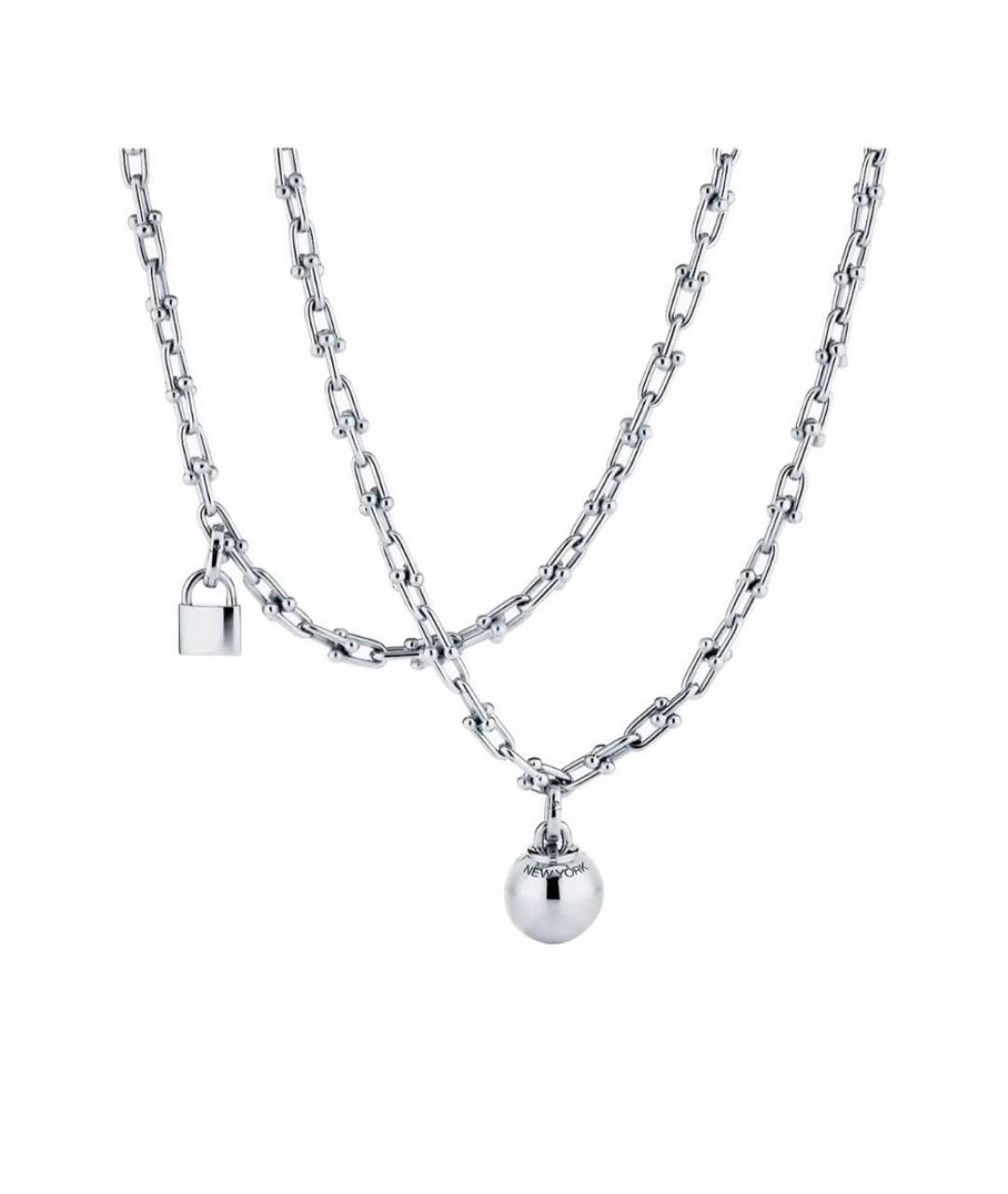 TIFFANY&CO Серебряное серебряное колье, фото 3