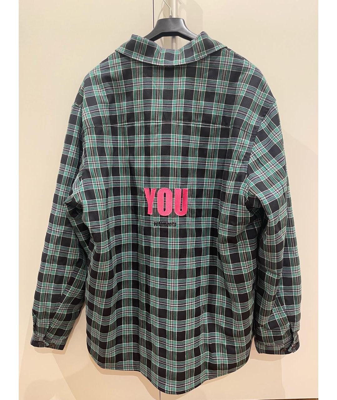 VETEMENTS Черная полиэстеровая куртка, фото 2