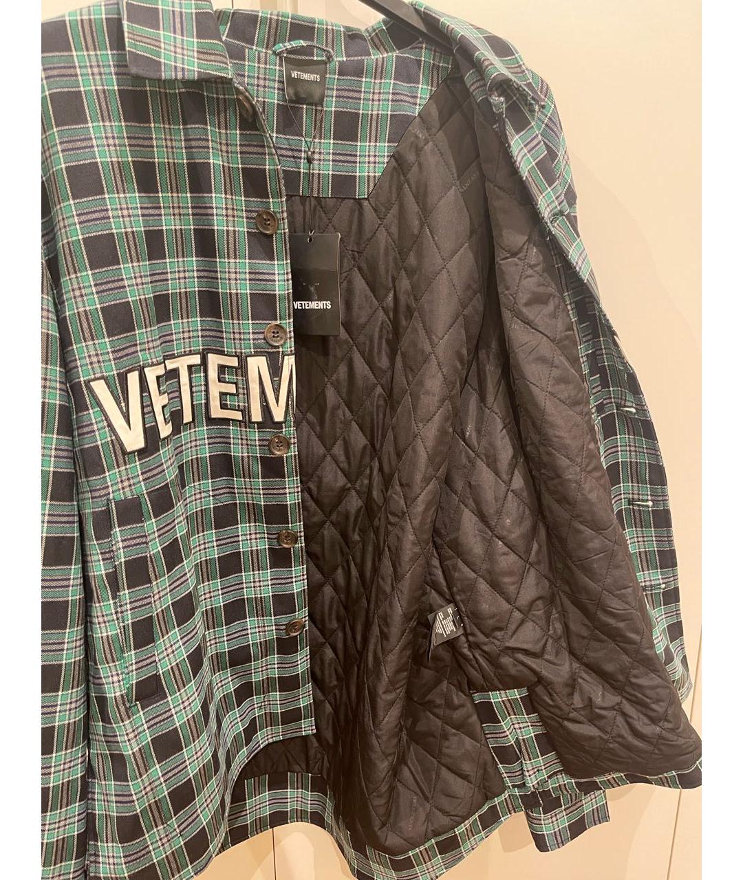 VETEMENTS Черная полиэстеровая куртка, фото 6