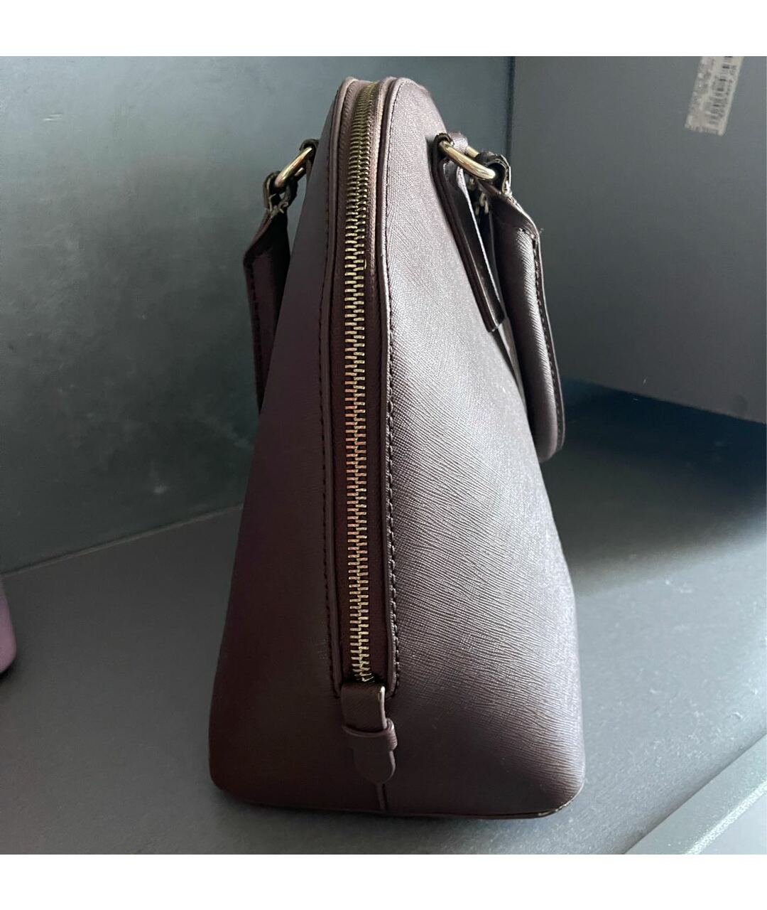 TRUSSARDI Коричневая кожаная сумка тоут, фото 2