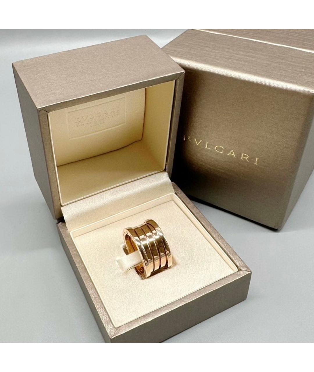 BVLGARI Розовое кольцо из розового золота, фото 5