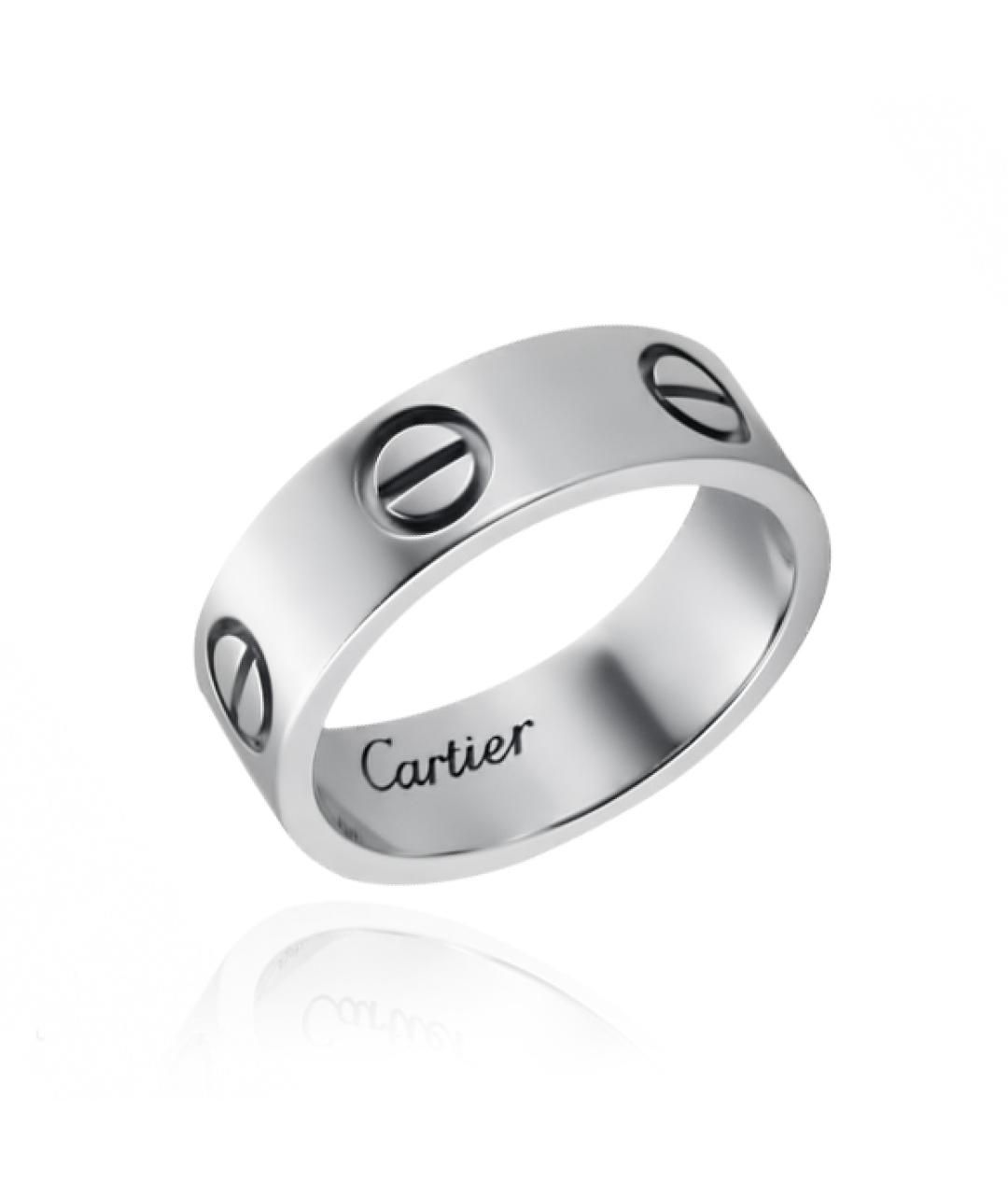 CARTIER Золотое кольцо из белого золота, фото 1